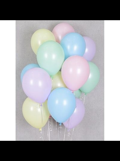 15 Нежных Гелиевых Шаров