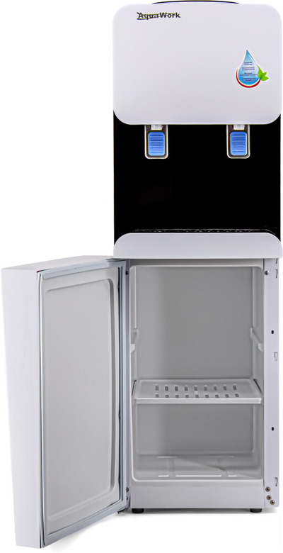 Aqua Work 105-LWR бело-черный со шкафчиком, без нагрева и охлаждения