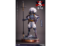 Самурай-кузнечик, синий - КОЛЛЕКЦИОННАЯ ФИГУРКА 1/12 Soldier - Gweitong series 2 (CT00B) - CROW TOYS