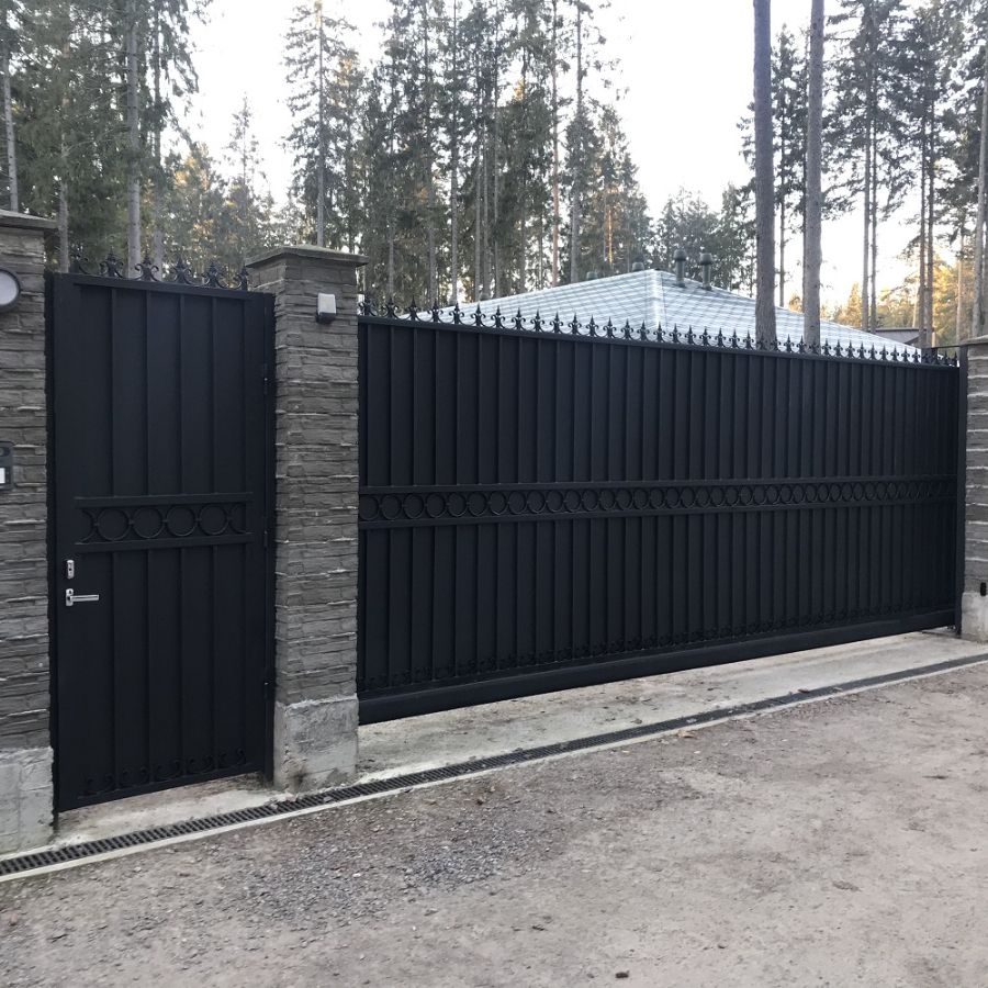 Ворота металлические в Пскове купить