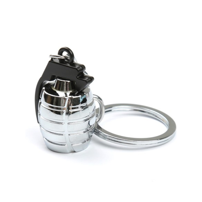 Брелок «ГРАНАТА», металл ХРОМ