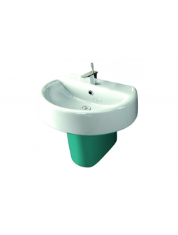 Умывальник тюльпан c полупьедесталом Sanita Luxe Best-55 с отверстием