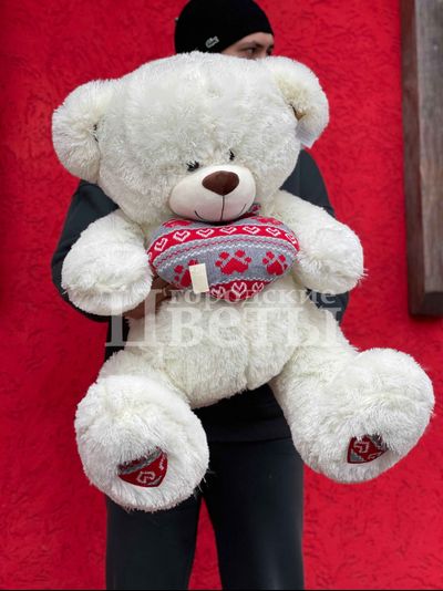 коричневый мишка 160 см