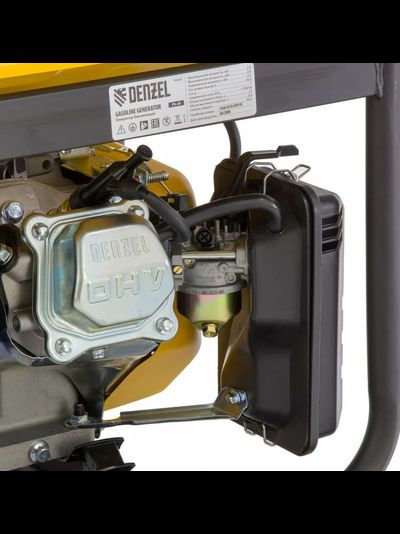 Бензиновый генератор DENZEL PS 28, 2,8 кВт, 230В, 15л, ручной стартер 946824