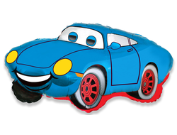 Фольгированный шар "Гоночная машина"