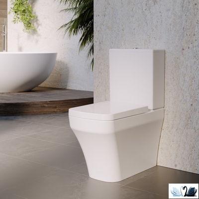 Унитаз Creavit Solo SO361-11CB00E-0000 напольный приставной, в комплекте с бачком MA410.000