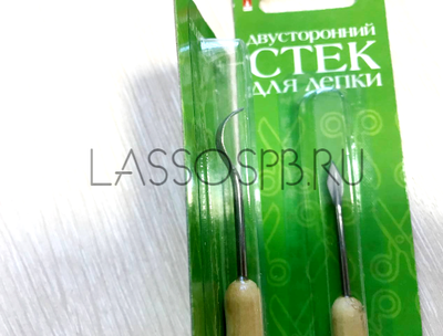 Стек для лепки HobbyTime двусторонний