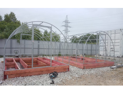 Сборка теплицы «ДАЧНИЦА УСИЛЕННАЯ»