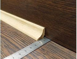 Плинтус галтель 28х15(20х20) из массива дуба (Экстра)