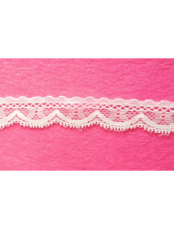 Кружевная тесьма стрейч, 21 мм, арт. Н6636