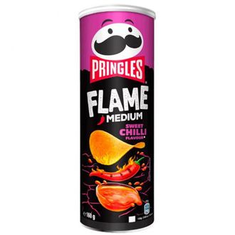 Чипсы Pringles Flame Сладкий Чили 160гр