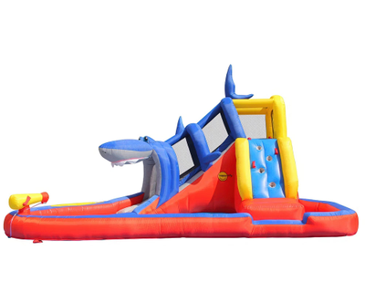 Надувная водная горка «Акула»