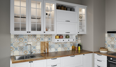 Композиции Модульной кухни Равенна Роял Вайт