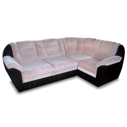 ПП028 Диван угловой Дублин (дельфин). Размер: 2850*1000*1950. Спальная зона: 1250*2100