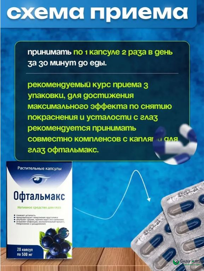 Комплекс Офтальмакс для восстановления зрения