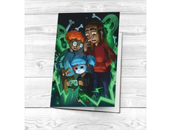 Обложка на паспорт Sally Face, Салли Фейс №23