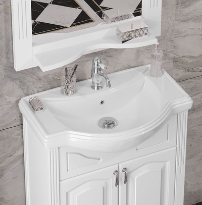 Мебель для ванной Opadiris Риспекто 65 белый матовый