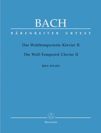 Bach, Johann Sebastian The Well-Tempered Clavier II BWV 870-893