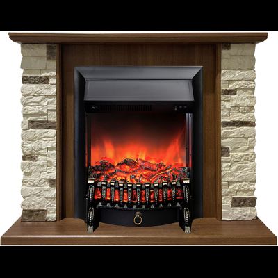 Электрокамин Кимберли NT M1 с очагом Fobos