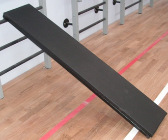 Шведская стенка СИЛА со съемными турник-брусьями PRO и с доской для пресса ДП