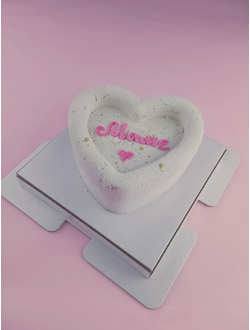 Торт сердечко с любой надписью