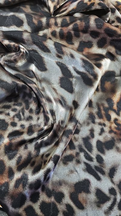 &quot; Мокрый&quot; шёлк МОНОРЕЙ 271 Цвет 01