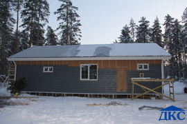 Каркасный дом и хоз. постройка - Вырица