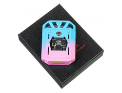 Фонарь ручной аккумуляторный OTS-  038 (зажигалка, 1 COB, зарядка от USB)