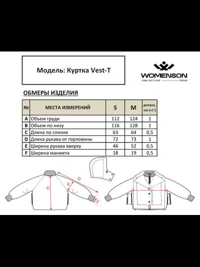 Куртка Ves-T Черная