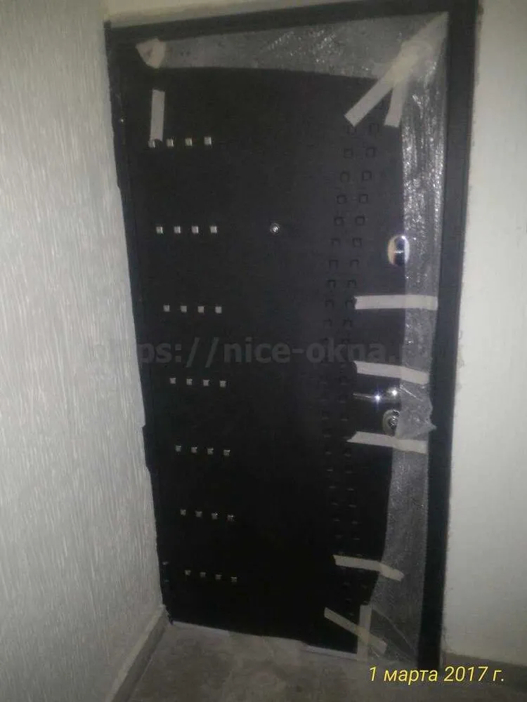 монтаж металлической двери в Пиганово, мкрн.Юрьевец, ул.Центральная, д.7