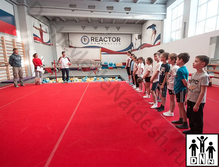 Помост гимнастический на пружинной основе. Томск,  Реактор