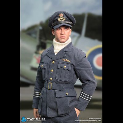 Британский пилот (Том Харди, "Дюнкерк")  - Коллекционная фигурка 1/6 WWII British Pilot Squadron Leader – Tom (K80187) - DID