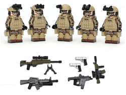 Отряд Seal с тактическим оружием