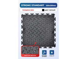 Продажа модульной плитки ПВХ для пола Strong Standart Black в Иркутске