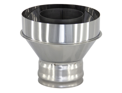 Конический старт-сэндвич -К -115/200 -нерж 1 мм/ нерж 0,5 мм