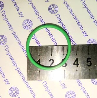 032-036-25-2-2 Кольцо уплотнительное секции 175.1111165-01, 25.3111.2081 зеленое КНР