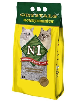 Наполнитель для кошек N1 комкующийся 5 л