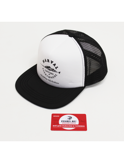 Кепка с сеткой Narval Mesh Cap Catches Everywhere Circle Black and White