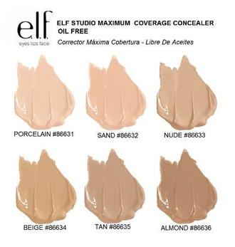 Корректор безмасляный "Максимальное Покрытие" E.L.F. Maximum Coverage Concealer Porcelain