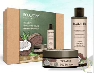 ПОДАРОЧНЫЙ НАБОР "ORGANIC COCONUT", ECOLABORATORIE