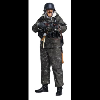 Немецкий панцергренадер - Коллекционная ФИГУРА 1/6 WWII  Wehrmacht-Heer Panzergrenadier, Kharkov 1943 (UD9041) - UJINDOU