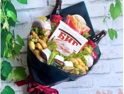 Букет из бургеров и колы