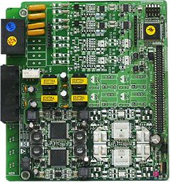 eMG80-CH204 плата расширения (2 внешние линии, 4 гибридных абонента)