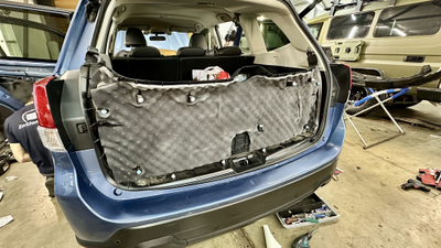 Шумоизоляция Subaru Forester / Субару Форестер