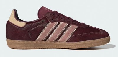 Adidas Samba OG Pony Maroon Sand Strata