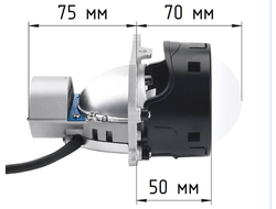 Билед модули Aozoom A17 Orion 3.0 дюйма, 2 чипа, 5500K, 12V, 58W/65W, крепление 3R (комплект, 2шт)
