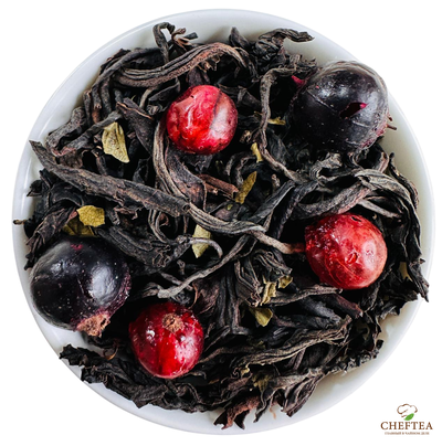 Черный чай со смородиной 200г