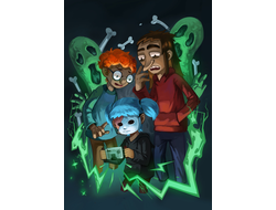 Плакат Sally face №17