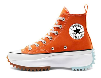 Converse Run Star Hike оранжевые высокие