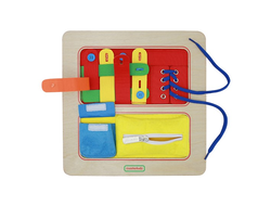 Панель "Шнурки и замочки"